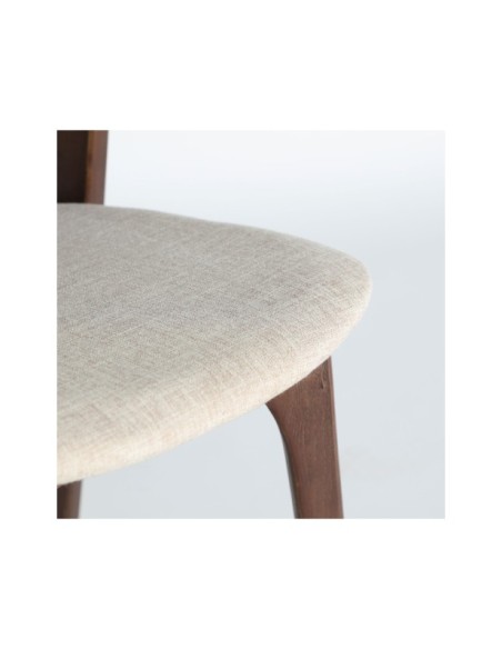 Silla ARTIX, Madera / Marrón, Beige - Kodu Home Design