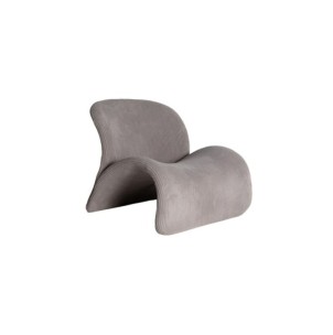 Sillón VIANNE, Poliéster / Gris - Kodu Home Design