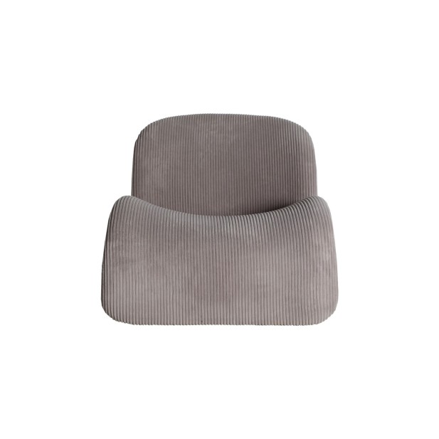 Sillón VIANNE, Poliéster / Gris -...