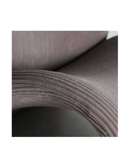 Sillón VIANNE, Poliéster / Gris - Kodu Home Design