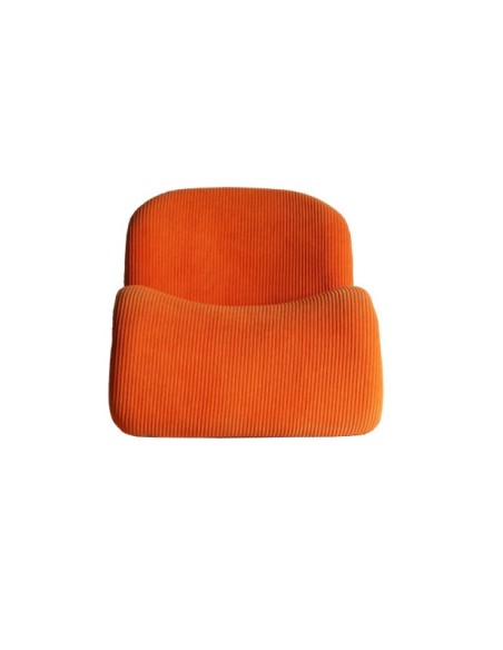 Sillón VIANNE, Poliéster / Naranja - Kodu Home Design