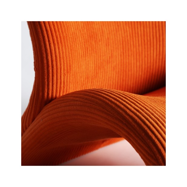 Sillón VIANNE, Poliéster / Naranja -...