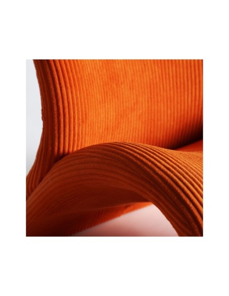Sillón VIANNE, Poliéster / Naranja - Kodu Home Design
