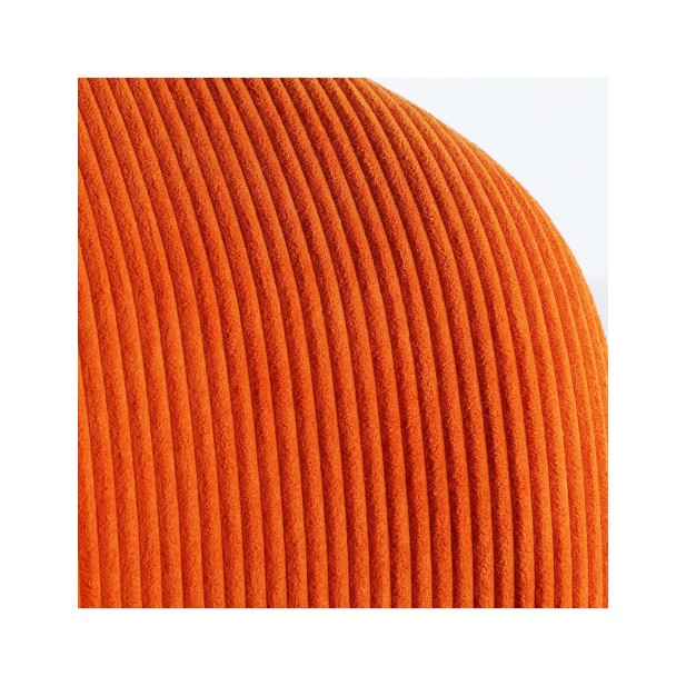 Sillón VIANNE, Poliéster / Naranja -...