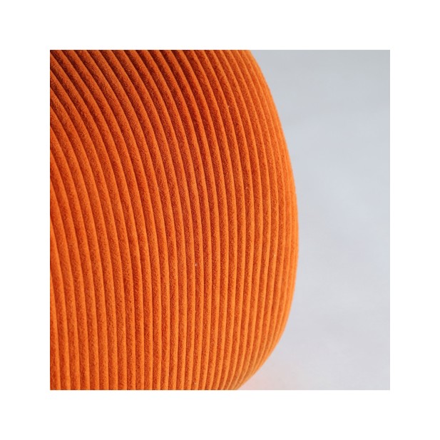 Sillón VIANNE, Poliéster / Naranja -...