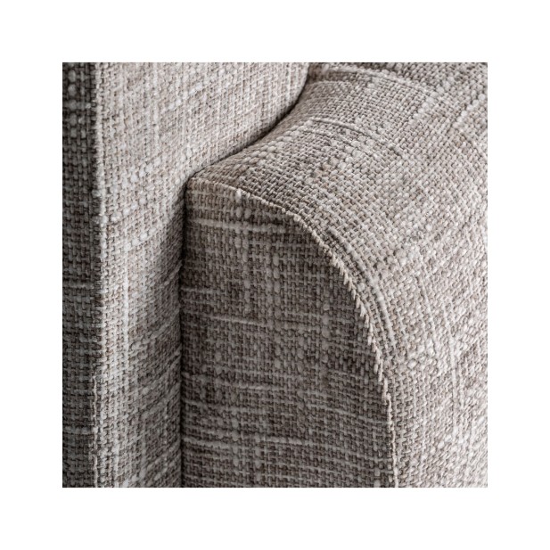 Sofá BRISTOL, Poliéster / Beige -...