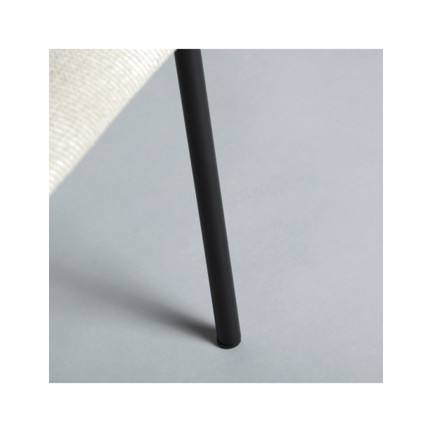 Silla BURGNAC, Poliéster / Crema,...