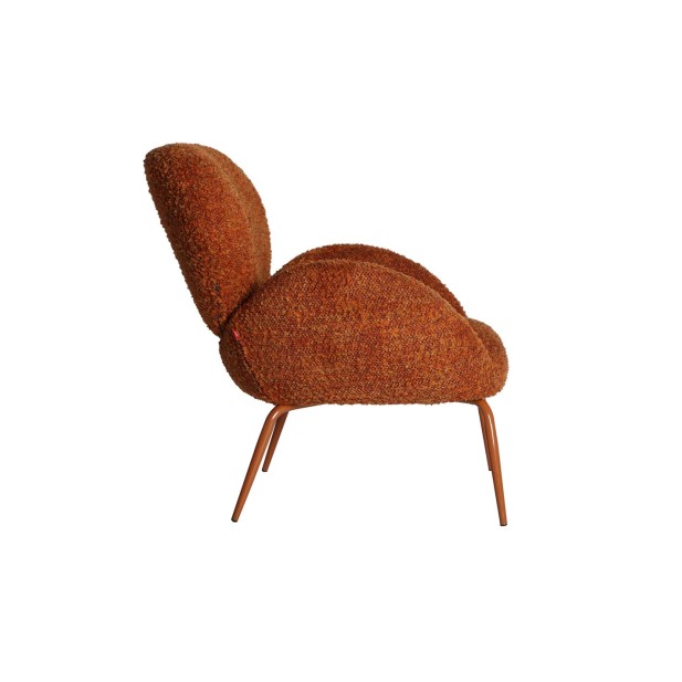 Sillón RONDA, Poliéster / Naranja -...