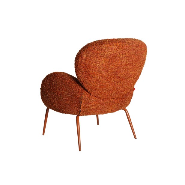 Sillón RONDA, Poliéster / Naranja -...