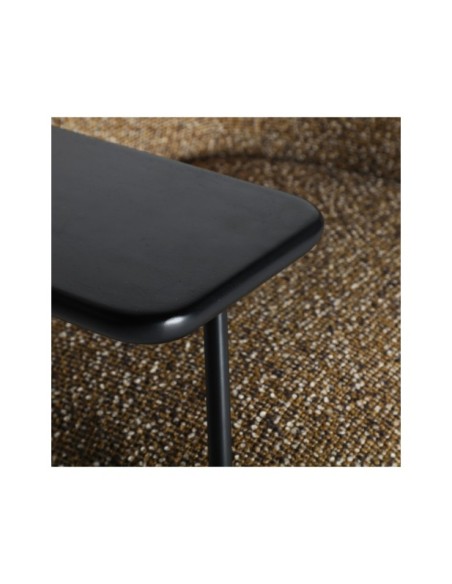 Sillón COMPORTA, Poliéster / Verde, Negro - Kodu Home Design