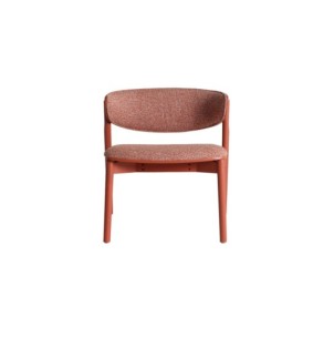 Sillón VREDEN, Madera / Coral - Kodu Home Design 2