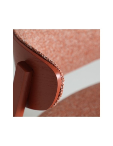 Sillón VREDEN, Madera / Coral - Kodu Home Design