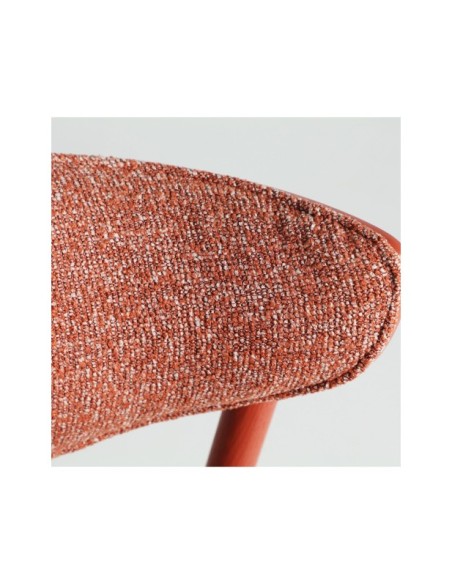 Sillón VREDEN, Madera / Coral - Kodu Home Design