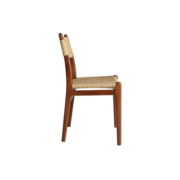 Silla WHEL, Madera / Marrón, Beige -...