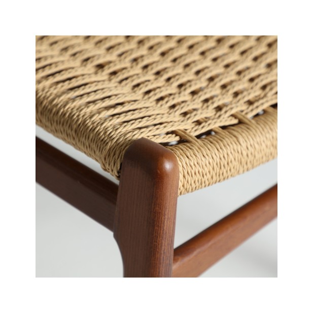 Silla WHEL, Madera / Marrón, Beige -...