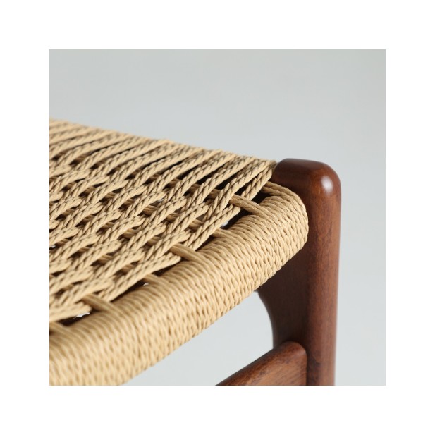 Silla WHEL, Madera / Marrón, Beige -...