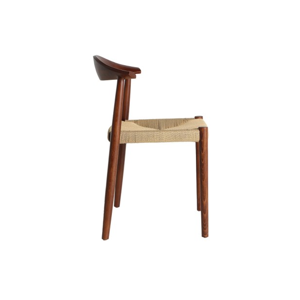 Silla ZELHEM, Madera / Marrón, Beige...