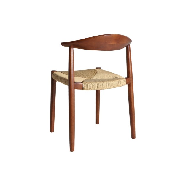 Silla ZELHEM, Madera / Marrón, Beige...