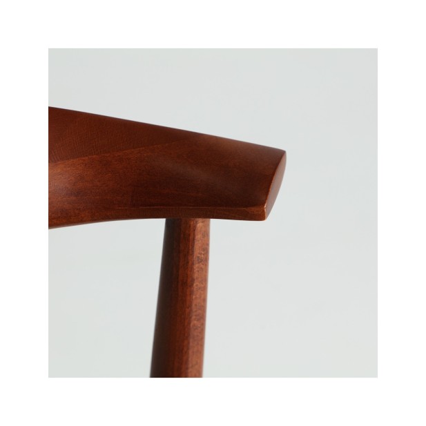 Silla ZELHEM, Madera / Marrón, Beige...