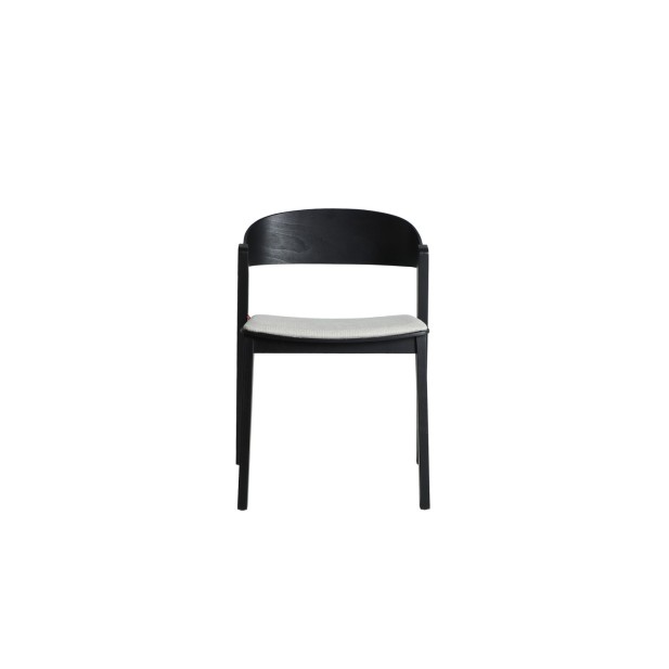 Silla BORKEN, Madera / Negro, Gris -...