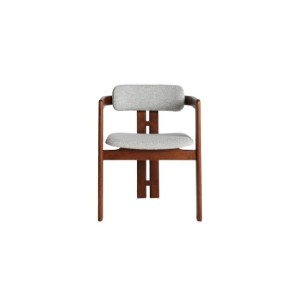 Silla HEDEL, Madera / Marrón, Gris - Kodu Home Design 2