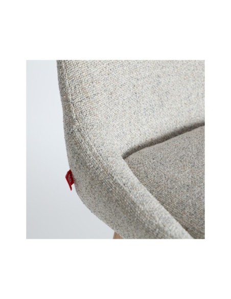 Taburete Alto ARVIEU 67 cm, Madera / Marrón, Negro, Blanco - Kodu Home Design