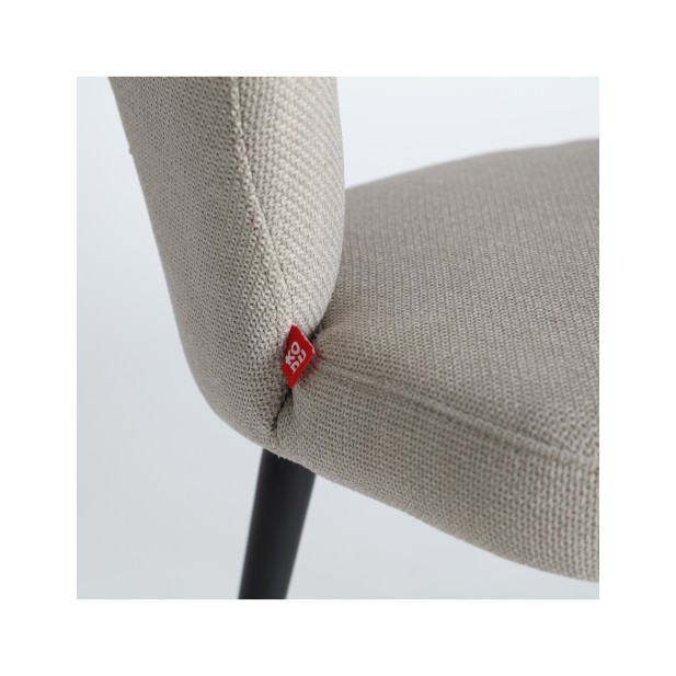 Silla FLAGNAC, Poliéster / Beige,...