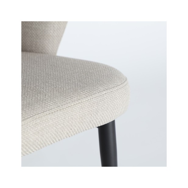 Silla FLAGNAC, Poliéster / Beige,...