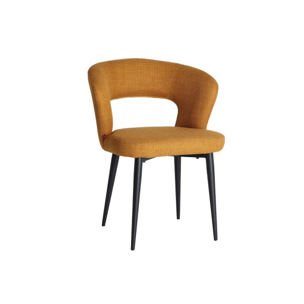 Silla FLAGNAC, Poliéster / Mostaza,...