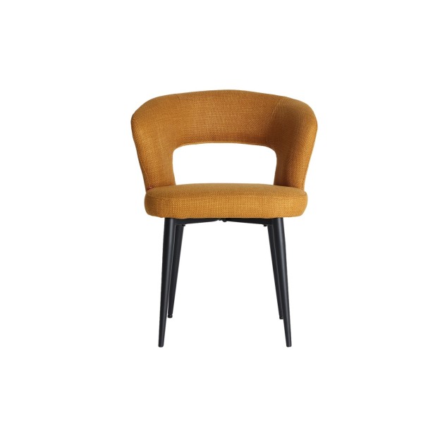 Silla FLAGNAC, Poliéster / Mostaza,...