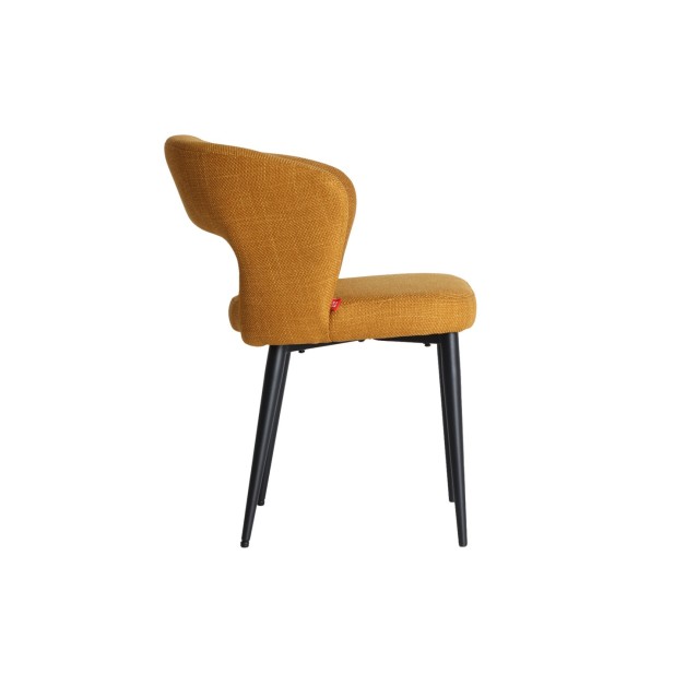 Silla FLAGNAC, Poliéster / Mostaza,...