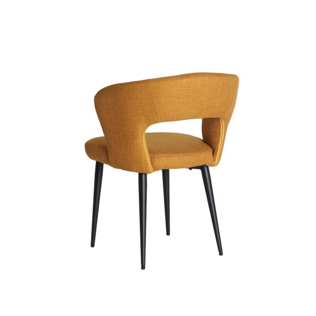 Silla FLAGNAC, Poliéster / Mostaza,...