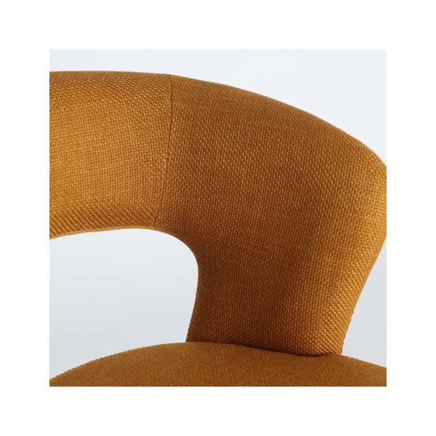 Silla FLAGNAC, Poliéster / Mostaza,...