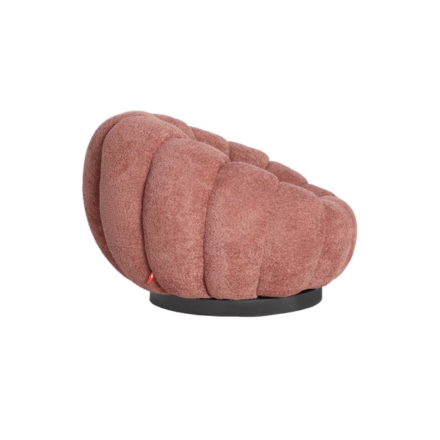 Sillón Giratorio Bouclé AYENT,...