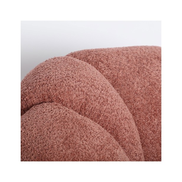 Sillón Giratorio Bouclé AYENT,...