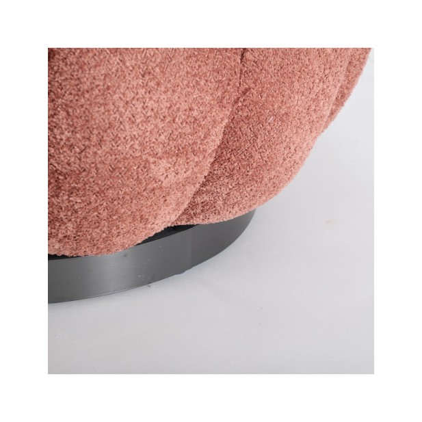 Sillón Giratorio Bouclé AYENT,...