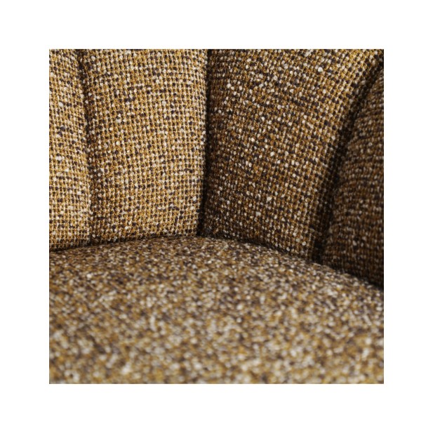 Sofá ARBOIS, Poliéster / Marrón -...