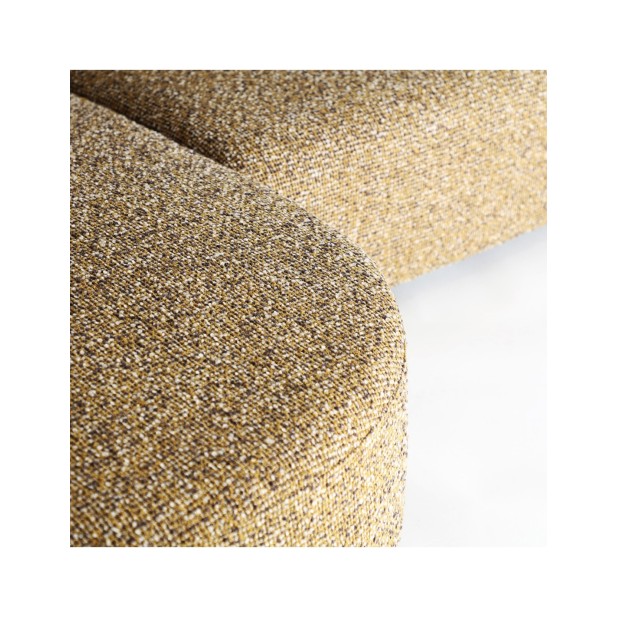 Sofá ARBOIS, Poliéster / Marrón -...