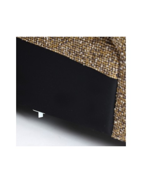 Sofá ARBOIS, Poliéster / Marrón - Kodu Home Design