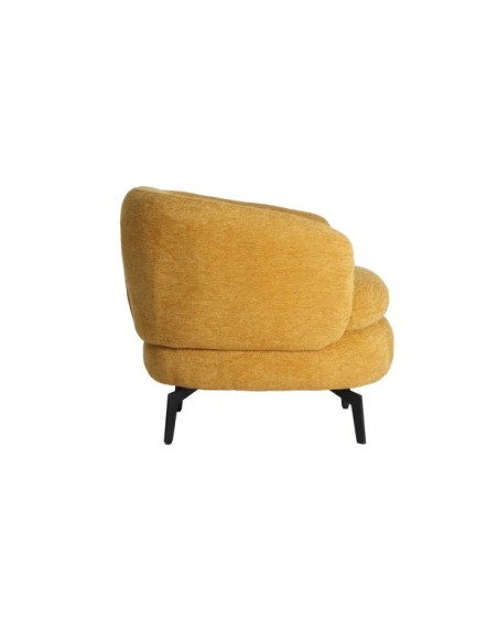 Sillón GRENCHEN, Poliéster / Ocre - Kodu Home Design