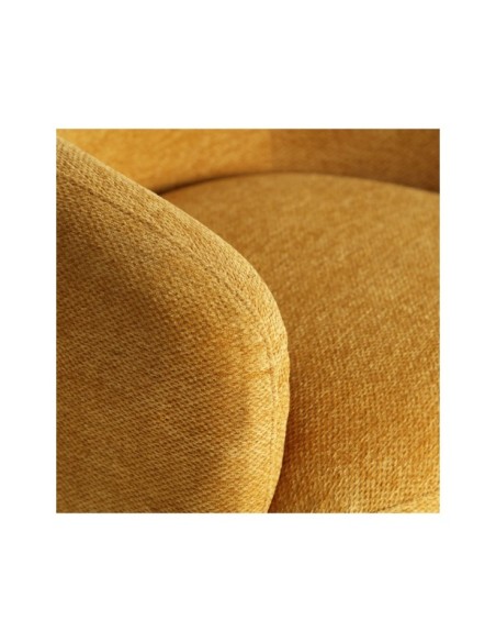 Sillón GRENCHEN, Poliéster / Ocre - Kodu Home Design