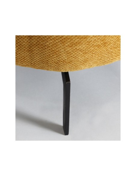 Sillón GRENCHEN, Poliéster / Ocre - Kodu Home Design