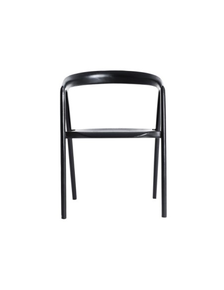 Silla HASLOCH, Madera / Negro - Kodu Home Design