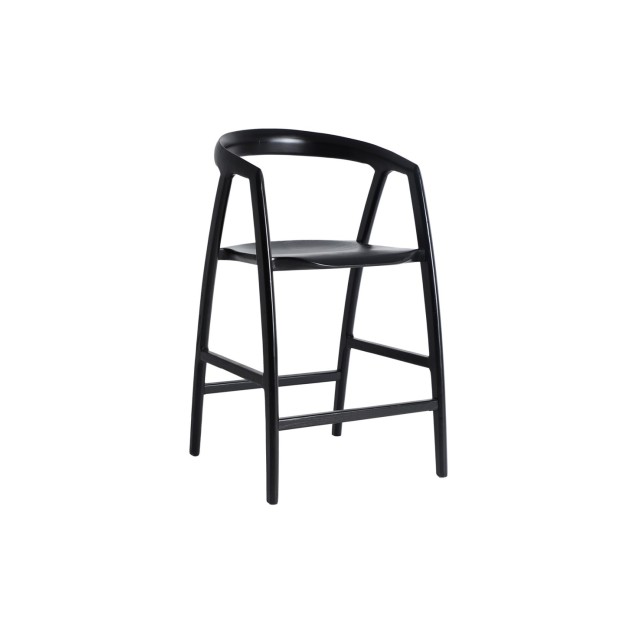 Taburete Alto HASLOCH 65 cm, Madera /...