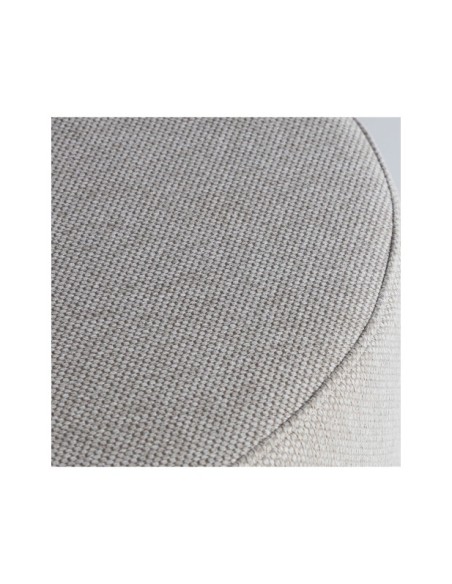 Reposapiés RUREY, Poliéster / Gris, Marrón - Kodu Home Design