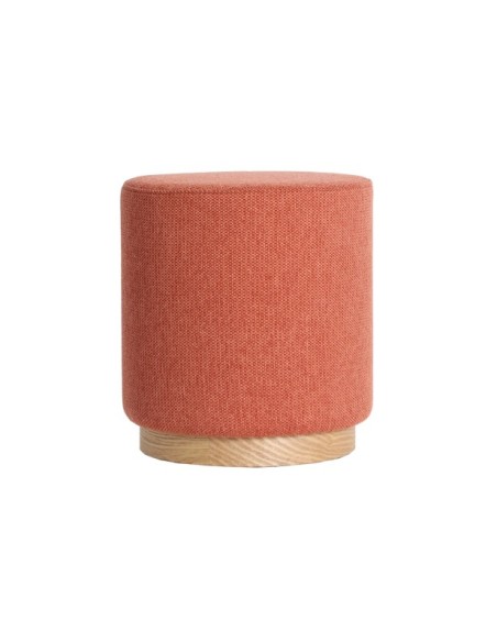 Reposapiés MYON, Poliéster / Terracota, Marrón - Kodu Home Design