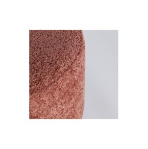 Reposapiés LEMUY, Poliéster / Rosa, Negro - Kodu Home Design 2