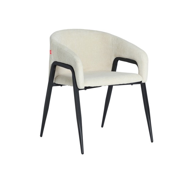 Silla AREN, Poliéster / Blanco, Negro...