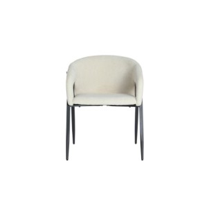 Silla AREN, Poliéster / Blanco, Negro - Kodu Home Design 2