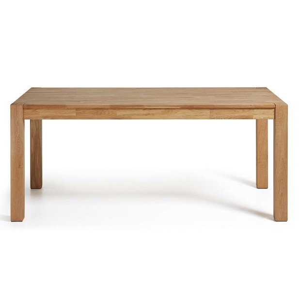 Mesa extensible ISBEL 180(260)x90 cm de Comedor, Roble Natural - Kave Home. Vackart